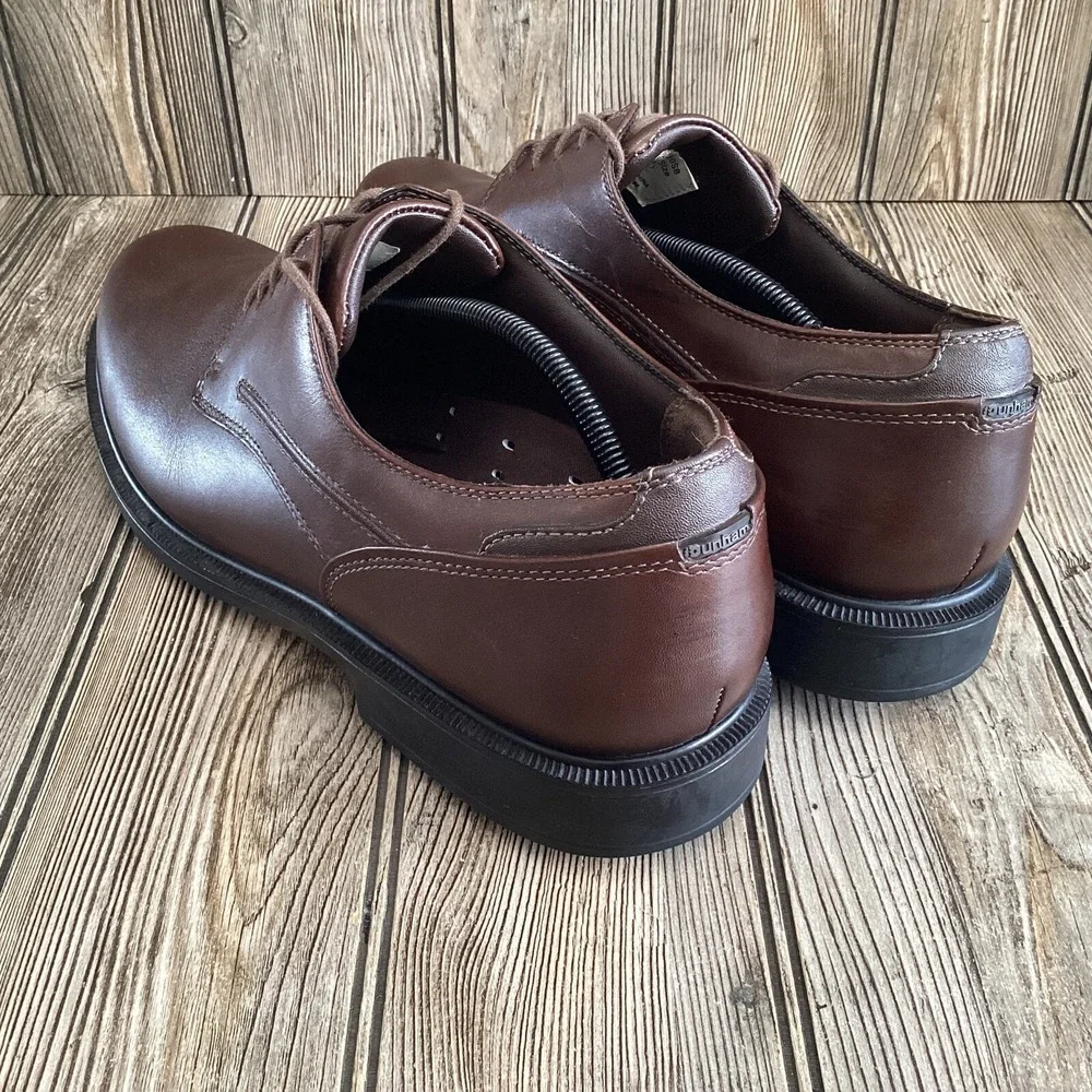 Dunham Men's Jericho Burlington Leather Waterproof Oxford Shoes MCT410SB Size 12